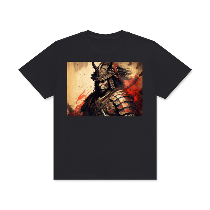  Anime Samurai Girl Warrior Katana  Bushido Code Kanji T-Shirt  : Clothing, Shoes & Jewelry